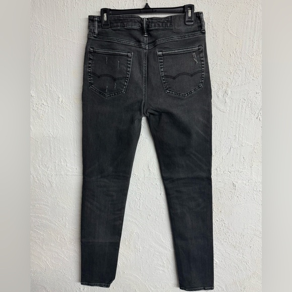 Men's American Eagle Next Level Flex Skinny Black Denim Jeans Size 32 - Picture 2 of 7